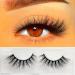 Lash Dupes 3D Faux Mink Lashes Cat Eye Wispy Fluffy Lashes Cruelty-Free  Contact Lens Friendly  Reusable  Style Paradise  1 Pair