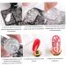 Nail Art Stamping Kit Flowers Nail Template Plates Manicure Stamper with Scraper Style1 Brushes - Buy Online on GoSupps.com