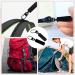 Quelcc Metal Zipper Pulls - 6 Pack Replacement Zipper Parts for Wallets Clothes Jeans & Luggage (Black) - Buy Online on GoSupps.com