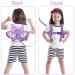 Accmor Toddler Harness Leash + Children Anti Lost Wrist Link 3 in 1 - Purple Butterfly Harness for Baby Girls - Buy Online on GoSupps.com