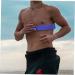 Kichouse Blue Heart Rate Monitor Chest Strap | Breathable Sports Equipment for Accurate Heart Frequency | Durable Nylon & Rubber Band 17.00x3.00x0.10cm - Buy Online on GoSupps.com