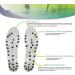 Magnetic Massage Insoles for Foot Acupressure - Breathable & Healthy Shoe Inserts to Relieve Fatigue & Promote Circulation (Size 43-44) - Buy Online on GoSupps.com