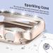 Goton 2-in-1 Waterproof Bling Case for Apple Watch 40mm SE (2nd Gen) Series 6 5 4 | Glitter Diamond Rhinestone Bumper Cover | Rose Gold Women's Screen Protector for iWatch Accessories - Buy Online on GoSupps.com