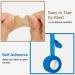 SEADESKY 9 Rolls Self Adhesive Bandage Wrap Pet Vet Wrap for Dog Cohesive Bandages Elastic Sports Tape Self Adherent Bandage Finger Protection Wrap for Wrist Ankle Sprain 2.5CM X 4.5M - Buy Online on GoSupps.com