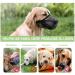 Breathable Mesh Dog Muzzle - Adjustable Sizes for Small Medium & Large Dogs | Anti-Biting & Chewing (Black XS) - Buy Online on GoSupps.com