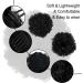 JHZHONG Afro Puff Drawstring Ponytail for Black Women Short Kinky Curly Afro Ponytail Synthetic Hair Afro Bun Drawstring Ponytail for Women(Light brown/T27(small size(Pack of 2) small size(Pack of 2) Light brown (black background) - Buy Online on GoSupps.com