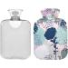 NAANLE Tropical Palm Leaves Hot Water Bottle with Cover - 2L Heat Bottle for Back Pain Relief & Warm Therapy | Ideal Hand & Foot Warmer - Buy Online on GoSupps.com