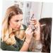 Didiseaon 2pcs Animal Hair Makeup Brush Eyeshadow Brush Makeup Supplies Girl Makeup Brush Beauty Brushes 17.70X0.70X0.70CMx2pcs Blackx2pcs - Buy Online on GoSupps.com