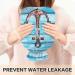Naanle Watercolor Wooden Hot Water Bottle 1L Anchor Design for Pain Relief & Therapy | Bed Hand & Feet Warmer - Buy Online on GoSupps.com