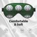 FoRes White Soccer Ball Eye Mask - Adjustable Light Blocking Sleep Mask for Deep Rest | Unisex Adult Sleep Accessory - Buy Online on GoSupps.com