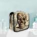 Shop Vintage Floral Skull Cultural Bag | Halloween Travel Wash Organizer for Men & Women - Portable Makeup & Cosmetics Storage with Hooks - Buy Online on GoSupps.com