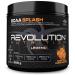 Revolution Nutrition BCAA Splash BCAA Powder Vegan Formula Zero Calorie Lactose Free Muscle Recovery Post Workout 7100 Mg of Branched Chained Amino Acid 1000 mg Citrulline Malate 280 G 46 Servings (Candy Peach 0.62 Pound) Candy Peach 0.62 Pound
