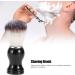 2-Pack Handmade Synthetic Shaving Brush for Men | Hardwood Handle Travel Razor Brush - Perfect Gift for Grooming & Hairdressing - Buy Online on GoSupps.com