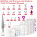 2609 Hair Gems & Jewels - Self-Adhesive Rhinestone Stickers for Crafts Face Eye Nail & Clothing | 6 Shapes 3-8mm - Buy Online on GoSupps.com