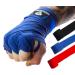 DBX Bushido Sport Bandages Boxing 4m or 2m - cotton boxing bandages men - flexible box bandages men with strong Velcro fastener - boxing bandage for martial arts 4M blue