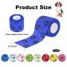 8 Rolls Dog Bandage Self Adhesive Cohesive Dog Bandage Vet Wrap for Dogs Non-Woven Elastic Dog Paw Bandage for Legs Paws Wrist Ankle 5cm X 4.5m (Multicolor) - Buy Online on GoSupps.com