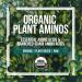 Plant Aminos Organic Essential Amino Acids & BCAA - 100% Vegan - 360 Tablets - Buy Online on GoSupps.com