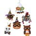 Bucilla 89276E Vintage Halloween Felt Ornament Kit - Set of 6 - Buy Online on GoSupps.com