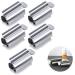 Tube squeezer stainless steel toothpaste expresser tube press: 5 pieces of tube squeezer tube press 5 stainless steel pipe sits with 5 stainless steel key shape tube key tube squeeze for all tube