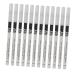 Crayons Eye-Liner Blancs 12 Pi ces Multifonction Imperm able Surligneur et Crayon Paupi res pour Salon de Beaut Maquillage Portable pour Retouches Rapides