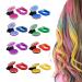 8Pcs Portable Hair Chalks for Girls Temporary Hair Dye for Halloween Easter School Events Role Playing Parties Birthday Parties Displaying Unique Temporary Hair Colors