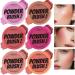 Powder Blush for Face Cheek Blush Blendable Lightweight Pink Blush Palette Contour and Highlight Natural Matte Glow Blush Highly Pigmented Face Blush - Buy Online on GoSupps.com