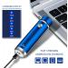 Mini Electric Razor for Men | Portable USB Rechargeable Waterproof Shaver | Compact Beard Trimmer for Home & Travel - Gold - Buy Online on GoSupps.com