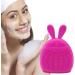 Soft Silicone Face Scrubber - Soft Silicone Face Scrubber Face Exfoliator Brush - Face Brushes for Cleansing Manual Face Scrub Clean Brush Cute Rabbit Ears Shape for Women Men Coatuiyo - Buy Online on GoSupps.com