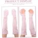 Minkissy 3 Pairs Ice Silk Arm Sleeves for Men & Kids - UV Protection Cooling Gloves Elastic Sun Sleeves for Exercise - Pink Acrylic Arm Guard - Buy Online on GoSupps.com