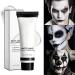 White Face Makeup Anti-Smear Foundation 37ml Long-Lasting Stain Resistant Matte Finish for Adults and Children Parties Christmas Halloween Stage Cosplay - Buy Online on GoSupps.com