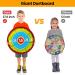 CHANG HUI Large Foam Axe Throwing Game Set for Kids | Indoor/Outdoor 27.6 Target Game | 4 Foam Axes & 3 Type Hook Axe Dart | Easy Fold Target - Buy Online on GoSupps.com