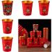 Set of 50 Paper Drinking Cups Dragon Theme Paper Beverage Cups Throwaway Paper Cups Suitable for Party and Gatherings - Buy Online on GoSupps.com
