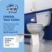 Squatty Potty Stockholm Folding Bamboo Toilet Stool 7 - Collapsible Brown/White (1 Count) - Buy Online on GoSupps.com