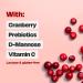 Cystex Urinary Health Cranberry Prebiotic | UTI Protection Supplement 7.6 oz - D-Mannose & Vitamin C - Buy Online on GoSupps.com