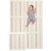 Childlike Behavior Baby Play Mat - Extra Large, Non-Toxic Foam Play Mat with Soft Interlocking Floor Tiles 72x48 Inches - Baby Floor Mat for Infants, Toddlers and Kids (X-Large, Beige Mudcloth) 72x48 Inch Beige Mudcloth
