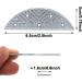 Metal Heel Plates 2 Pairs with Screw Nails - Heel Guard Repair Pads for Shoes & Boots - Buy Online on GoSupps.com