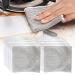 2024 New Multipurpose Wire Dishwashing Rags Premium Metal Wire Dishwashing Cloth Scrubs Cleans Scrubbing Wire Dishwashing Rags Non-Scratch Wire Dishcloth for Dishes Sinks (5) (Silver 15)