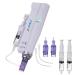 BOWKA Electric Derma Pen Microneedling Pen Wireless Rechargeable with 2 Sets of Accessories Adjustable from 0.25 mm to 2.0 mm (CC-DMR-PEN)