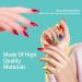Lofuanna Nail Tips Gel Kit with UV LED Lamp - 240 PCS Medium Almond False Nails and 3 In 1 Nail Glue Gel & Base Coat Kit for Nail Extension and Art - DIY Manicure and Salon Quality Results - Buy Online on GoSupps.com