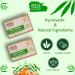 Neem Turmeric Soap - 125g | Ayurvedic Natural Cleansing Soap | Paraben & SLS Free Vegan Gluten Free | Handmade in India - Buy Online on GoSupps.com