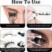 2 Pairs Magnetic Eyelashes Magnetic Lashes Magnetic Eyelashes Natural Look with Applicator Reusable Fake Lashes No Glue Fluffy False Eyelashes - Buy Online on GoSupps.com