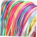 7 Sets Colored Hair Rope Hair Braiding Rope Braided Hair Ribbons Ribbon for Hair Hiphop Hair Tie Hair Tinsel Braided Hair Wire Fairy Wig Polyester Child Elastic Hair Extensions - Buy Online on GoSupps.com