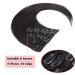 Shop Black #1 Clip In Extensions - Real Remy Human Hair 8 Wefts 18 Clips 80g 45cm - Premium Quality Online - Buy Online on GoSupps.com