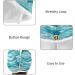 Sea Wave Hair Towel 2 Pack - Super Absorbent Quick Dry Hair Turbans for Women & Girls | Ideal Travel Hair Drying Solution - Buy Online on GoSupps.com