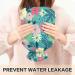NAANLE 1L Transparent Hot Water Bottle with Palm Leaf Flower Cover - Ideal for Pain Relief & Heat Therapy - Buy Online on GoSupps.com