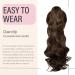 Dcbaboo Ponytail Extension Curly 18inch Claw Clip in Ponytail Hair Extensions Long Wavy Synthetic Pony tails Natural Wave One Piece Hairpiece Fake Ponytail for Women Chestnut Brown 18 inch 140g Chestnut Brown - Buy Online on GoSupps.com