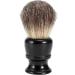 Lyrlody Roof Hair Bearing Brush - Travel Beard Brush for Gentle Shaving | Professional Men's Beard Brush with Black Handle - Buy Online on GoSupps.com