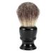 Shaving Brush Luxurious Shaving Brush with High Density Hair Black Resin Handle Suitable for Thick Lather Smooth Shave