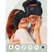 White Noise Sleep Mask with Headphones for Restful Sleep - Men and Women - Buy Online on GoSupps.com