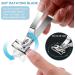 Nail Clippers for Men Thick Nails - DRMODE 16mm Wide Jaw Opening Extra Large Toenail Clippers & Easy Grip 360 Degree Rotary Fingernail Clippers for Seniors Nail Cutter with Nail File Cuticle Trimmer Nail set Silver - Buy Online on GoSupps.com